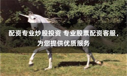 配资专业炒股投资 专业股票配资客服，为您提供优质服务